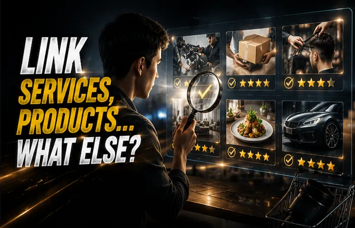 Find the Service. Find the Product. Connect to the World.